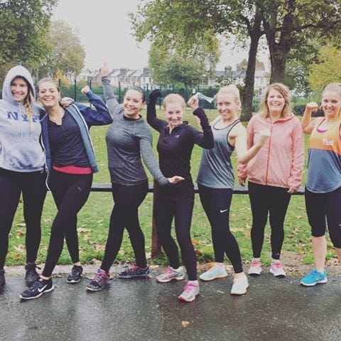 Training in the winter, swift fitness boot camp in London